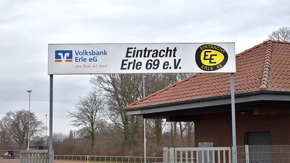 Außenansicht - Eintracht Erle 69 e.V. in 46343 Raesfeld